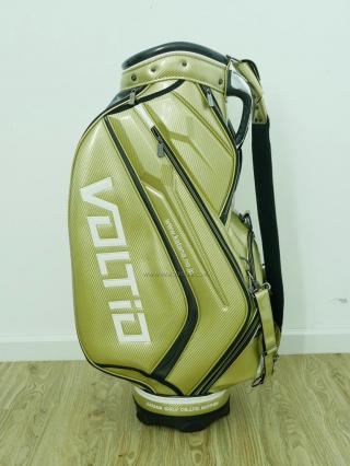 Golf Bag : All : ***ของใหม่*** ถุงกอล์ฟ Katana Voltio Tour Bag สีทอง หนังแก้ว ขนาด 9.5 นิ้ว