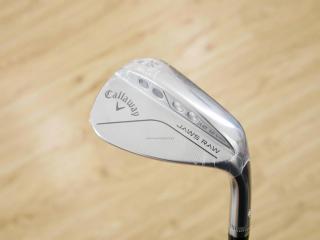 Wedge : Callaway : **ของใหม่ ยังไม่แกะพลาสติก** Wedge Callaway JAWS RAW (รุ่นใหม่ ปี 2023) Loft 56 ก้านเหล็ก NS Pro Modus 115 Flex S