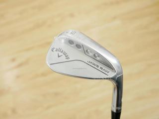 Wedge : Callaway : **ของใหม่ ยังไม่แกะพลาสติก** Wedge Callaway JAWS RAW (รุ่นใหม่ ปี 2023) Loft 52 ก้านเหล็ก Dynamic Gold S200