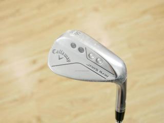 Wedge : Callaway : **ของใหม่ ยังไม่แกะพลาสติก** Wedge Callaway JAWS RAW (รุ่นใหม่ ปี 2023) Loft 56 ก้านเหล็ก Dynamic Gold S200