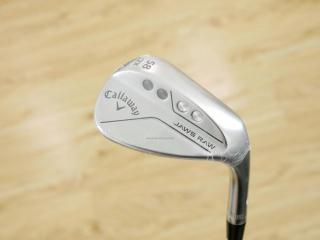 Wedge : Callaway : **ของใหม่ ยังไม่แกะพลาสติก** Wedge Callaway JAWS RAW (รุ่นใหม่ ปี 2023) Loft 58 ก้านเหล็ก Dynamic Gold S200