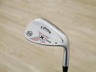 Wedge : Callaway : Wedge Callaway X Tour Loft 58 ก้านเหล็ก NS Pro 990 Flex S