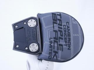 Putter : All : พัตเตอร์ Scotty Cameron Phantom X 9.5 Triple Black Limited (หายากมาก มีแค่ 6000 อันทั่วโลก) ยาว 33 นิ้ว