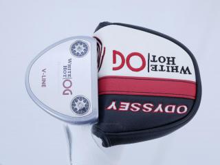 Putter : All : **ของใหม่ ยังไม่แกะพลาสติก** พัตเตอร์ Odyssey White Hot OG V-Line ก้าน Stroke LAB ยาว 33 นิ้ว