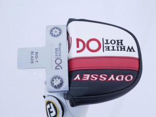 Putter : All : **ของใหม่ ยังไม่แกะพลาสติก** พัตเตอร์ Odyssey White Hot OG BIG-T BLADE ก้าน Stroke LAB ยาว 34 นิ้ว