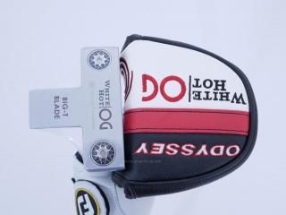 Putter : **ของใหม่ ยังไม่แกะพลาสติก** พัตเตอร์ Odyssey White Hot OG BIG-T BLADE ก้าน Stroke LAB ยาว 33 นิ้ว