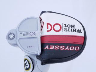 Putter : All : **ของใหม่ ยังไม่แกะพลาสติก** พัตเตอร์ Odyssey White Hot OG 2-Ball ยาว 34 นิ้ว