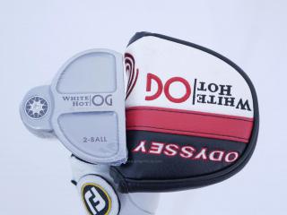 Putter : All : **ของใหม่ ยังไม่แกะพลาสติก** พัตเตอร์ Odyssey White Hot OG 2-Ball ยาว 34 นิ้ว