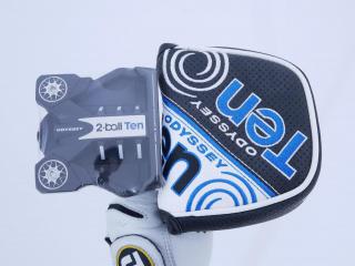 Putter : **ของใหม่ ยังไม่แกพลาสติก** พัตเตอร์ Odyssey TEN 2-Ball S (ปี 2022) ก้าน Stroke LAB ยาว 34 นิ้ว