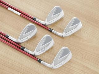 Lady club : All : **ของใหม่ ยังไม่แกะพลาสติก** ชุดเหล็ก Taylormade Stealth (รุ่นปี 2023 Japan Spec.) มีเหล็ก 7-Pw,Sw (5 ชิ้น) ก้านกราไฟต์ Mitsubishi Tensei TM40 Flex A (Lady)