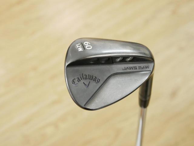 Wedge : Callaway : Wedge Callaway JAWS RAW (รุ่นใหม่ ปี 2023) Loft 60 ก้านเหล็ก Dynamic Gold S200