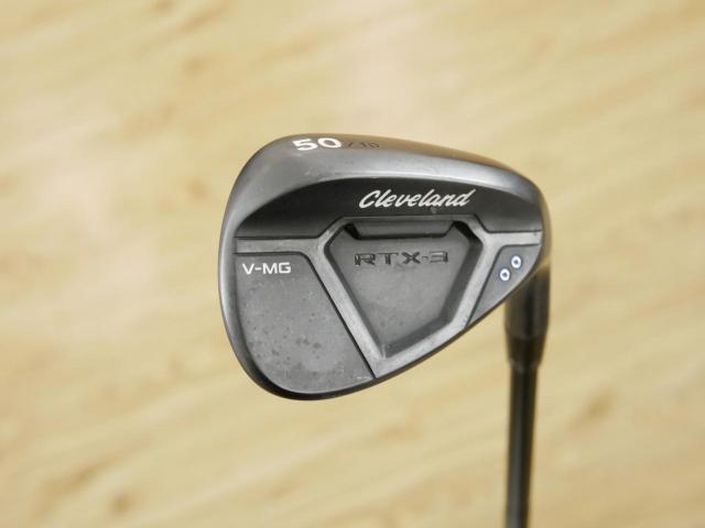 Wedge : Cleveland : Wedge Cleveland RTX-3 Cavity V-MG (Japan Spec.) Loft 50 ก้านเหล็ก KBS Tour Flex S