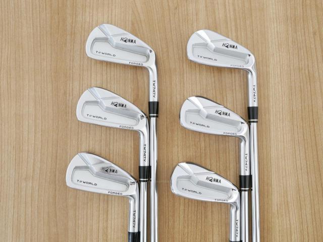 Iron set : Honma : ชุดเหล็ก Honma Tour World TW747V Forged (รุ่นปี 2019) มีเหล็ก 5-10 (6 ชิ้น) ก้านเหล็ก AMT Tour White S200