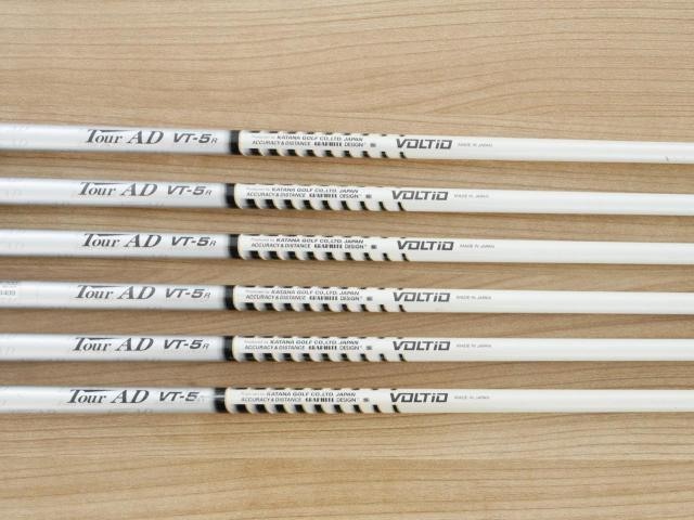 Iron set : Katana : ชุดเหล็ก Katana Voltio II Hi V (หน้าเด้ง ใบใหญ่ ตีง่าย ไกล สวย) มีเหล็ก 5-Pw ก้าน Tour AD VT-5 Flex R