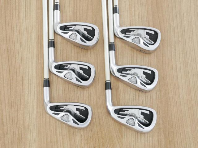 Iron set : Katana : ชุดเหล็ก Katana Voltio II Hi V (หน้าเด้ง ใบใหญ่ ตีง่าย ไกล สวย) มีเหล็ก 5-Pw ก้าน Tour AD VT-5 Flex R