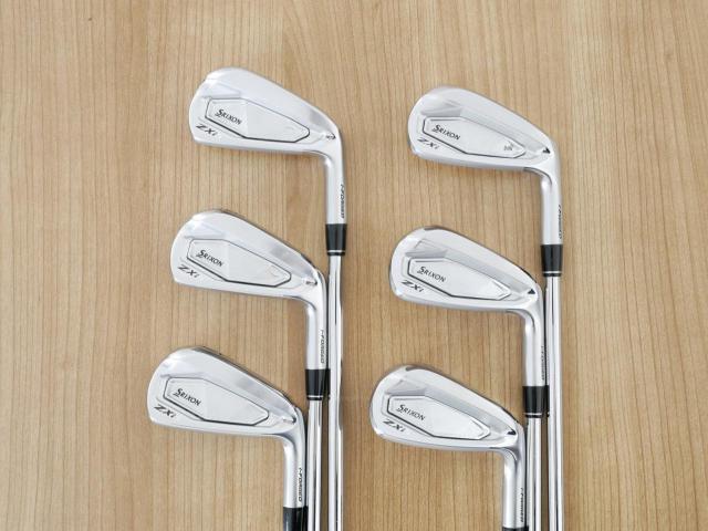 Iron set : Other Brand : ชุดเหล็ก Srixon ZXi5 i-Forged (รุ่นใหม่ล่าสุด ออกปี 2024) มีเหล็ก 5-Pw (6 ชิ้น) ก้านเหล็ก NS Pro 750 NEO Flex S