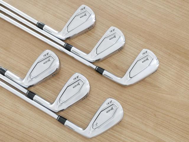 Iron set : Other Brand : ชุดเหล็ก Srixon ZXi5 i-Forged (รุ่นใหม่ล่าสุด ออกปี 2024) มีเหล็ก 5-Pw (6 ชิ้น) ก้านเหล็ก NS Pro 750 NEO Flex S