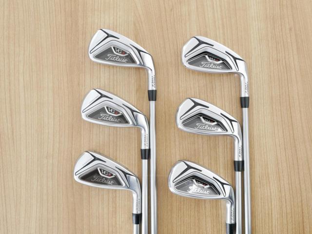 Iron set : Titleist : ชุดเหล็ก Titleist VG3 Type D Forged (รุ่นปี 2019 Japan Spec. ตีง่ายและไกลที่สุดของ Titleist) มีเหล็ก 5-Pw (6 ชิ้น) ก้านกราไฟต์ Mitsubishi VGI Flex R