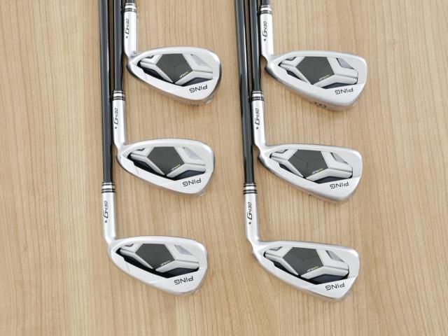 Iron set : Ping : ชุดเหล็ก Ping G430 (ออกปี 2023 Japan Spec. ใบใหญ่ ง่าย ไกล) มีเหล็ก 6-W,45 (6 ชิ้น) ก้านกราไฟต์ Ping ALTA J CB Flex SR