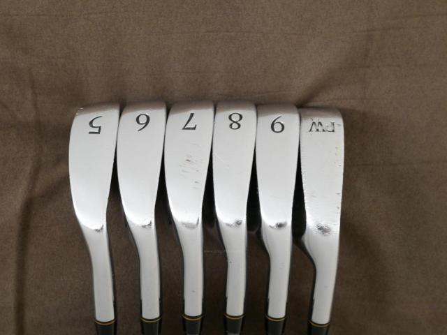 Iron set : Other Brand : ชุดเหล็ก S-Yard U.101 (Forged) มีเหล็ก 5-Pw (6 ชิ้น) ก้านกราไฟต์ Flex R