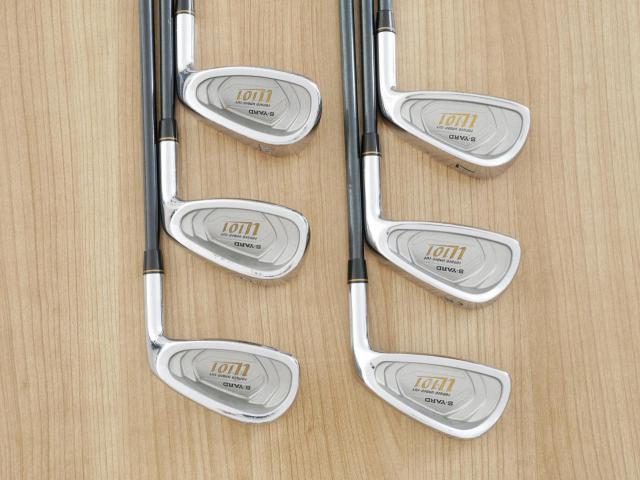 Iron set : Other Brand : ชุดเหล็ก S-Yard U.101 (Forged) มีเหล็ก 5-Pw (6 ชิ้น) ก้านกราไฟต์ Flex R