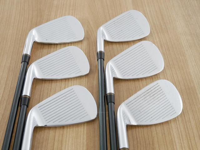 Iron set : Other Brand : ชุดเหล็ก S-Yard U.101 (Forged) มีเหล็ก 5-Pw (6 ชิ้น) ก้านกราไฟต์ Flex R