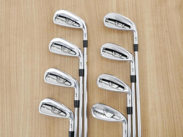 Iron set : Bridgestone : ชุดเหล็ก Bridgestone Tour B JGR HF1 Forged (รุ่นปี 2018 ตีไกลกว่าปกติ 2 เบอร์) มีเหล็ก 5-P1,P2,Aw (8 ชิ้น) ก้านเหล็ก NS Pro Zelos 8 Flex R