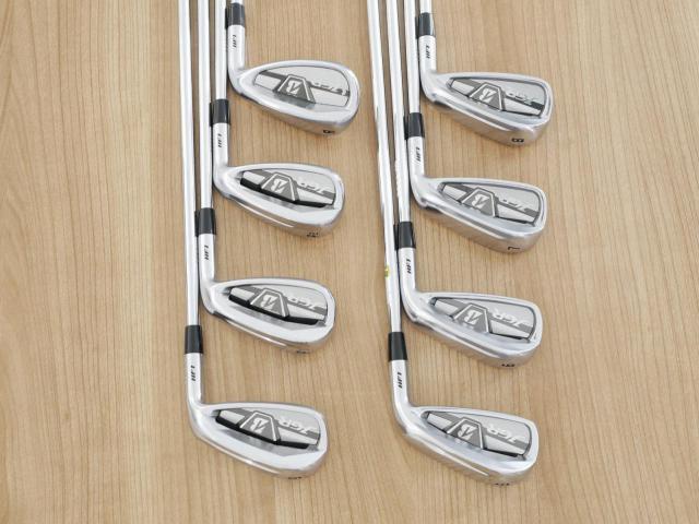 Iron set : Bridgestone : ชุดเหล็ก Bridgestone Tour B JGR HF1 Forged (รุ่นปี 2018 ตีไกลกว่าปกติ 2 เบอร์) มีเหล็ก 5-P1,P2,Aw (8 ชิ้น) ก้านเหล็ก NS Pro Zelos 8 Flex R