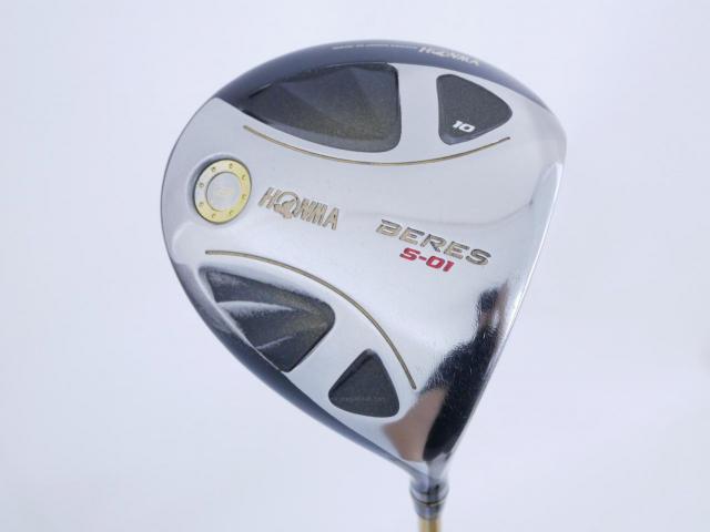 Driver : Honma : **ก้าน 4 ดาว** ไดรเวอร์ Honma Beres S-01 (460cc.) Loft 10 ก้าน ARMRQ 6 (45) Flex R (4 ดาว)