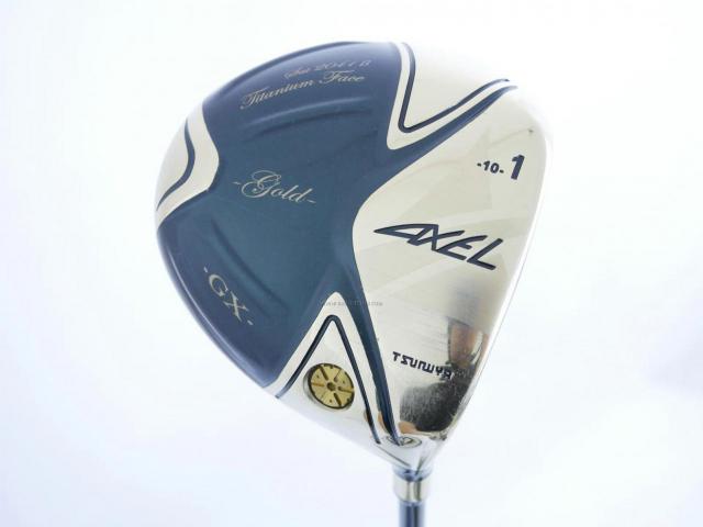 Driver : Tsuruya : Tsuruya AXEL GX Gold Limited (รุ่นท๊อป Non-Conform ของใหม่ 4 หมื่น) Loft 10 Flex R