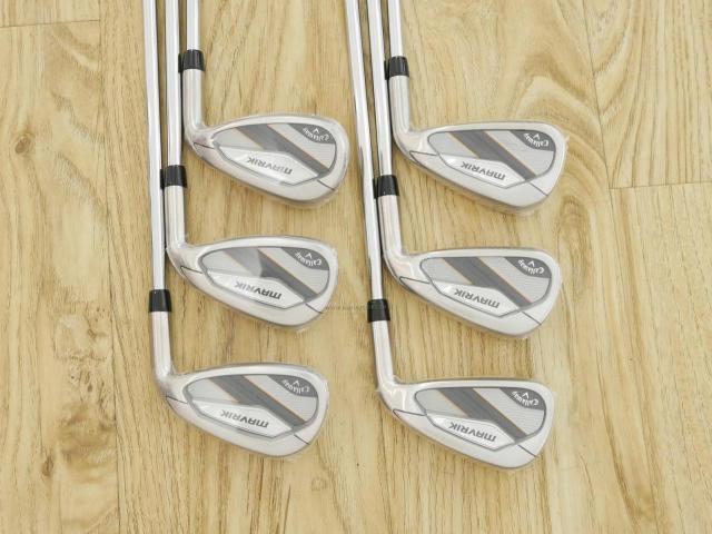 Iron set : Callaway : **ของใหม่ ยังไม่แกะพลาสติก** ชุดเหล็ก Callaway Mavrik (ปี 2020 ตีง่าย ไกลมากๆ) มีเหล็ก 5-Pw (6 ชิ้น) ก้านเหล็ก XP95 S300