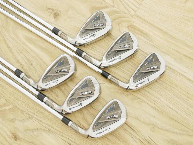 Iron set : Taylormade : ชุดเหล็ก Taylormade SIM 2 MAX (ออกปี 2021 Japan Spec.) มีเหล็ก 6-Pw,Aw (6 ชิ้น) ก้านเหล็ก KBS Max MT 85 Flex R