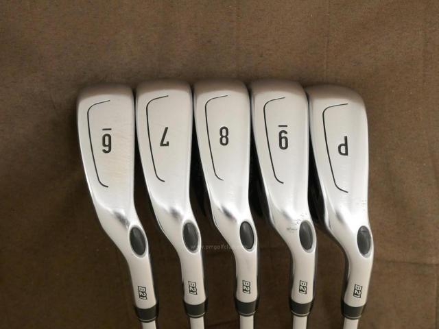 Iron set : Callaway : ชุดเหล็ก Callaway Big Bertha B21 (ออกปี 2021 ตีง่ายที่สุดของ Callaway) มีเหล็ก 6-Pw (5 ชิ้น) ก้านเหล็ก NS Pro 950 NEO Flex S