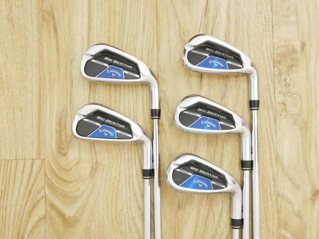 Iron set : Callaway : ชุดเหล็ก Callaway Big Bertha B21 (ออกปี 2021 ตีง่ายที่สุดของ Callaway) มีเหล็ก 6-Pw (5 ชิ้น) ก้านเหล็ก NS Pro 950 NEO Flex S