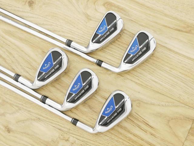 Iron set : Callaway : ชุดเหล็ก Callaway Big Bertha B21 (ออกปี 2021 ตีง่ายที่สุดของ Callaway) มีเหล็ก 6-Pw (5 ชิ้น) ก้านเหล็ก NS Pro 950 NEO Flex S