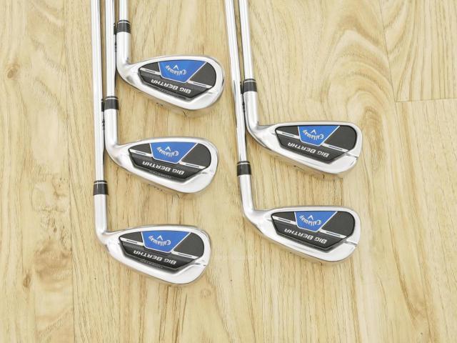 Iron set : Callaway : ชุดเหล็ก Callaway Big Bertha B21 (ออกปี 2021 ตีง่ายที่สุดของ Callaway) มีเหล็ก 6-Pw (5 ชิ้น) ก้านเหล็ก NS Pro 950 NEO Flex S