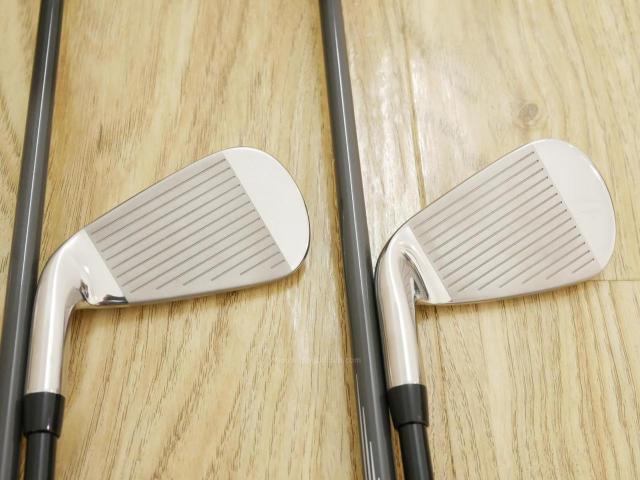 Iron set : Callaway : ชุดเหล็ก Callaway Paradym Ai Smoke HL (รุ่นล่าสุด ออกปี 2024 ตีง่ายมาก ไกล Japan Spec.) มีเหล็ก 5-Pw (6 ชิ้น) ก้านกราไฟต์ Fujikura TENSEI 50 Flex R