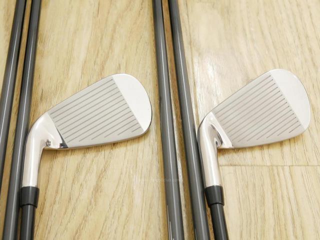 Iron set : Callaway : ชุดเหล็ก Callaway Paradym Ai Smoke HL (รุ่นล่าสุด ออกปี 2024 ตีง่ายมาก ไกล Japan Spec.) มีเหล็ก 5-Pw (6 ชิ้น) ก้านกราไฟต์ Fujikura TENSEI 50 Flex R