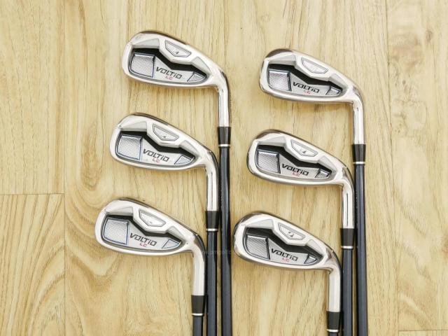 Iron set : Katana : ชุดเหล็ก Katana Voltio III LC (ใบใหญ่ หน้าเด้ง ง่าย ไกล) มีเหล็ก 5-Pw (6 ชิ้น) ก้าน Tour AD VL-5 Flex SR