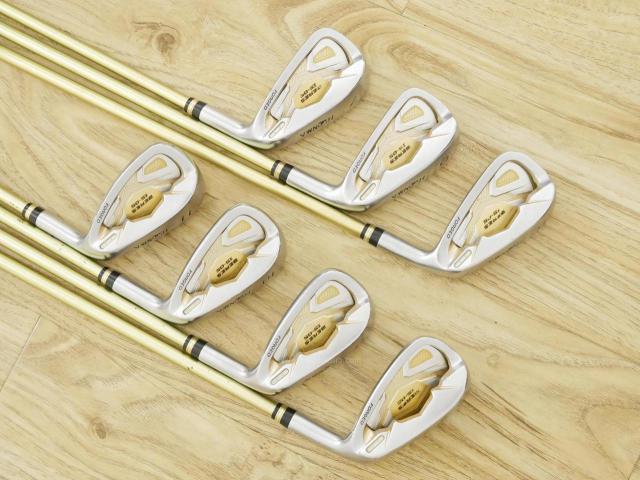 Iron set : Honma : ชุดเหล็ก Honma Beres IS-05 Forged (ปี 2017) มีเหล็ก 5-11 (7 ชิ้น ระยะเทียบเท่า 4-Pw ของรุ่นอื่นๆ) ก้าน ARMRQ ∞ (48) Flex R (2 ดาว)