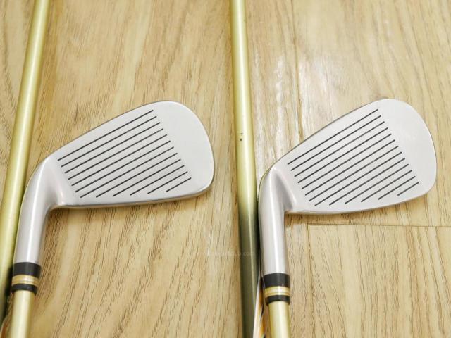 Iron set : Honma : ชุดเหล็ก Honma Beres IS-05 Forged (ปี 2017) มีเหล็ก 5-11 (7 ชิ้น ระยะเทียบเท่า 4-Pw ของรุ่นอื่นๆ) ก้าน ARMRQ ∞ (48) Flex R (2 ดาว)