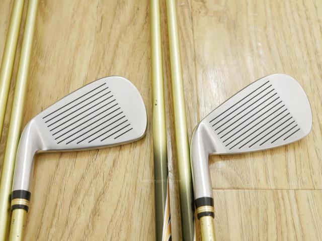 Iron set : Honma : ชุดเหล็ก Honma Beres IS-05 Forged (ปี 2017) มีเหล็ก 5-11 (7 ชิ้น ระยะเทียบเท่า 4-Pw ของรุ่นอื่นๆ) ก้าน ARMRQ ∞ (48) Flex R (2 ดาว)