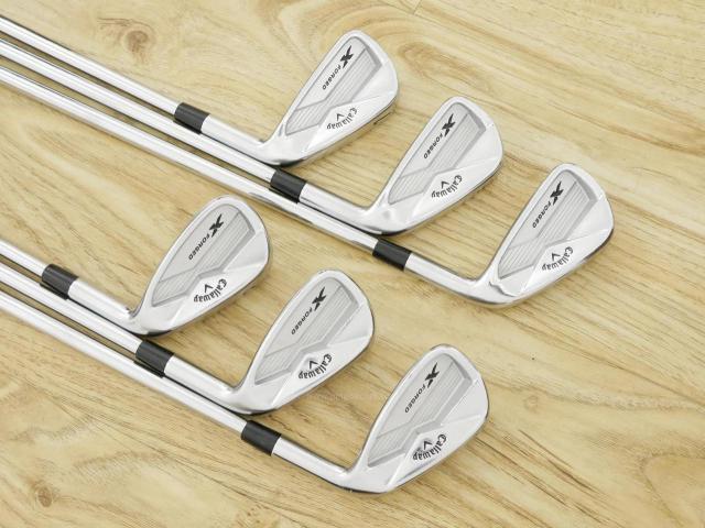 Iron set : Callaway : ชุดเหล็ก Callaway X Forged (ปี 2019) มีเหล็ก 5-Pw (6 ชิ้น) ก้านเหล็ก NS Pro Modus 120 Flex S