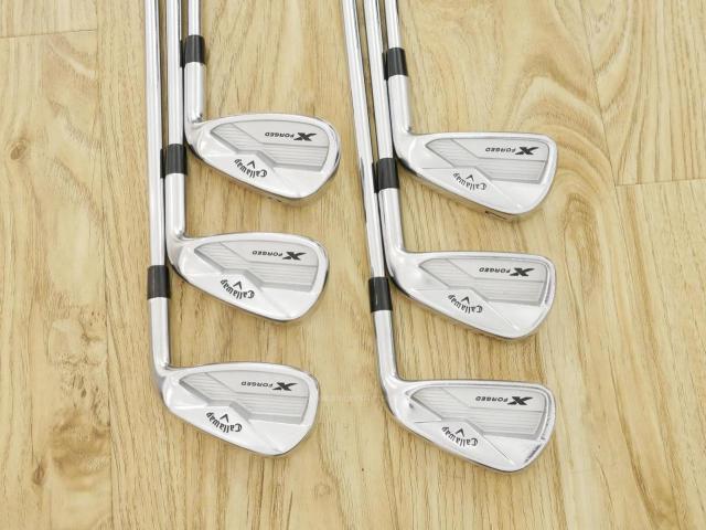 Iron set : Callaway : ชุดเหล็ก Callaway X Forged (ปี 2019) มีเหล็ก 5-Pw (6 ชิ้น) ก้านเหล็ก NS Pro Modus 120 Flex S