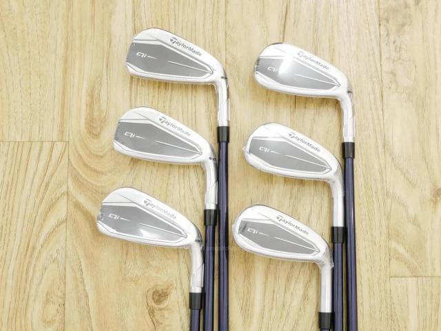 Iron set : Taylormade : **ของใหม่ ยังไม่แกะพลาสติก** ชุดเหล็ก Taylormade Qi (รุ่นล่าสุด ออกปี 2024 Japan Spec.) มีเหล็ก 5-Pw (6 ชิ้น) ก้านกราไฟต์ Mitsubishi Diamana TM60 Flex R