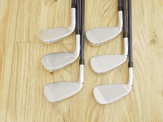 Iron set : Taylormade : **ของใหม่ ยังไม่แกะพลาสติก** ชุดเหล็ก Taylormade Qi (รุ่นล่าสุด ออกปี 2024 Japan Spec.) มีเหล็ก 5-Pw (6 ชิ้น) ก้านกราไฟต์ Mitsubishi Diamana TM60 Flex R