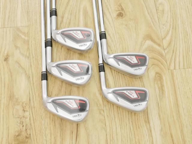 Iron set : Honma : **ของใหม่ ยังไม่แกะพลาสติก** ชุดเหล็ก Honma Tour World GS (ออกปี 2021 ใบใหญ่ ตีง่าย ไกล) มีเหล็ก 6-10 (5 ชิ้น) ก้านเหล็ก NS Pro 950 Neo Flex R