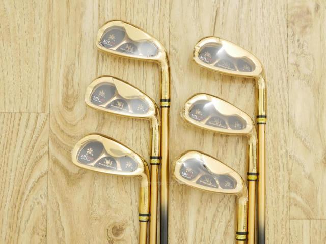 Iron set : Other Brand : **ของใหม่ ยังไม่แกะพลาสติก** ชุดเหล็ก Mutsumi Honma MH777 One Length (ใบใหญ่ ตีง่าย ไกล) มีเหล็ก 5-Pw (6 ชิ้น) ก้านกราไฟต์ Flex R