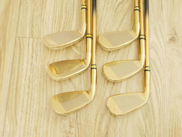 Iron set : Other Brand : **ของใหม่ ยังไม่แกะพลาสติก** ชุดเหล็ก Mutsumi Honma MH777 One Length (ใบใหญ่ ตีง่าย ไกล) มีเหล็ก 5-Pw (6 ชิ้น) ก้านกราไฟต์ Flex R