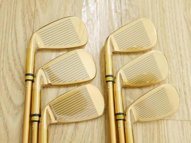 Iron set : Other Brand : **ของใหม่ ยังไม่แกะพลาสติก** ชุดเหล็ก Mutsumi Honma MH777 One Length (ใบใหญ่ ตีง่าย ไกล) มีเหล็ก 5-Pw (6 ชิ้น) ก้านกราไฟต์ Flex R